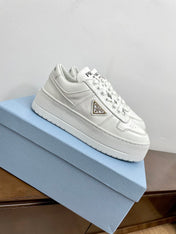 PRA DOWNTOWN BOLD SNEAKERS WHITE CALFSKIN