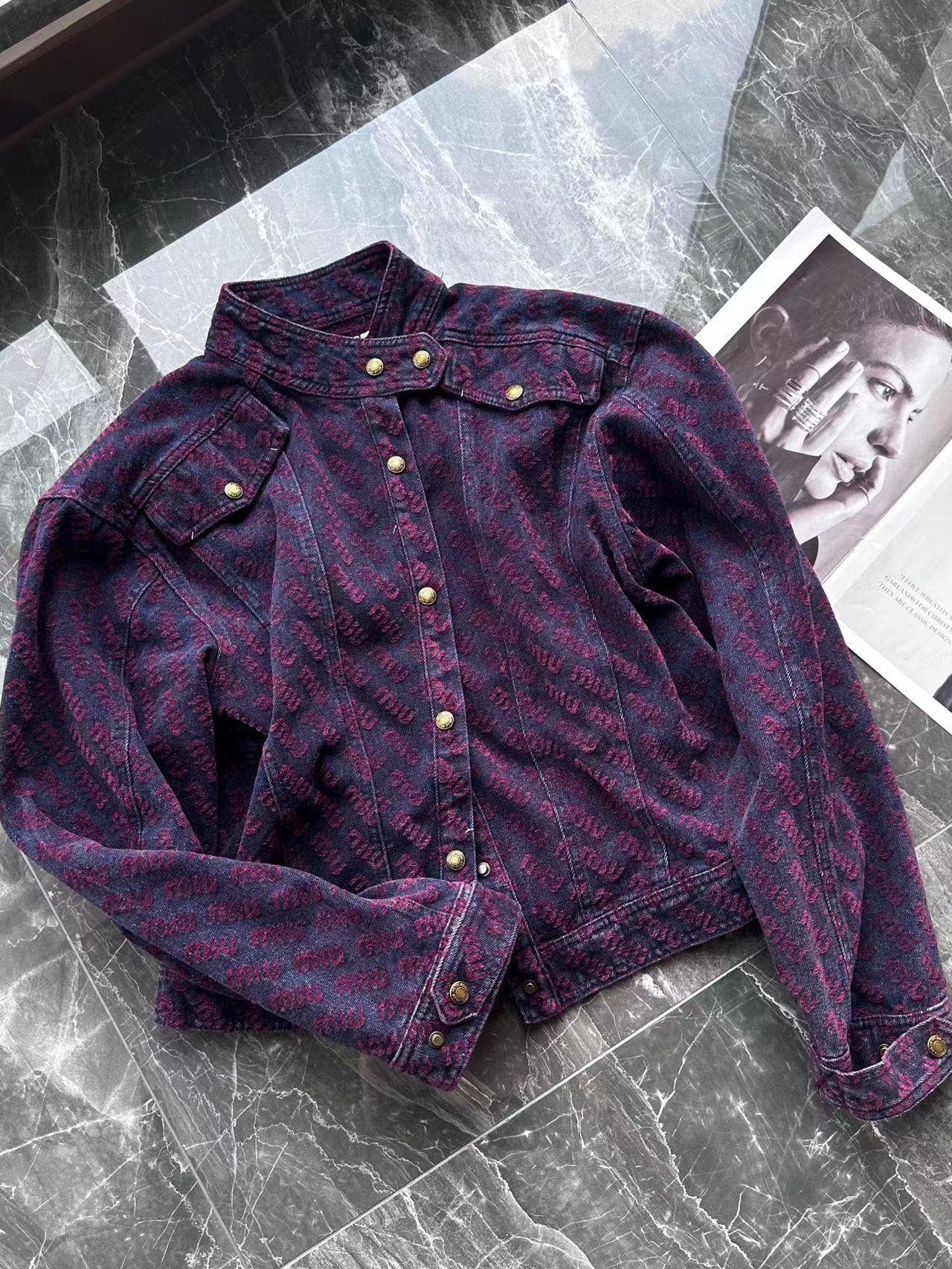 MIUMIU DENIM JACKET STYLE 179