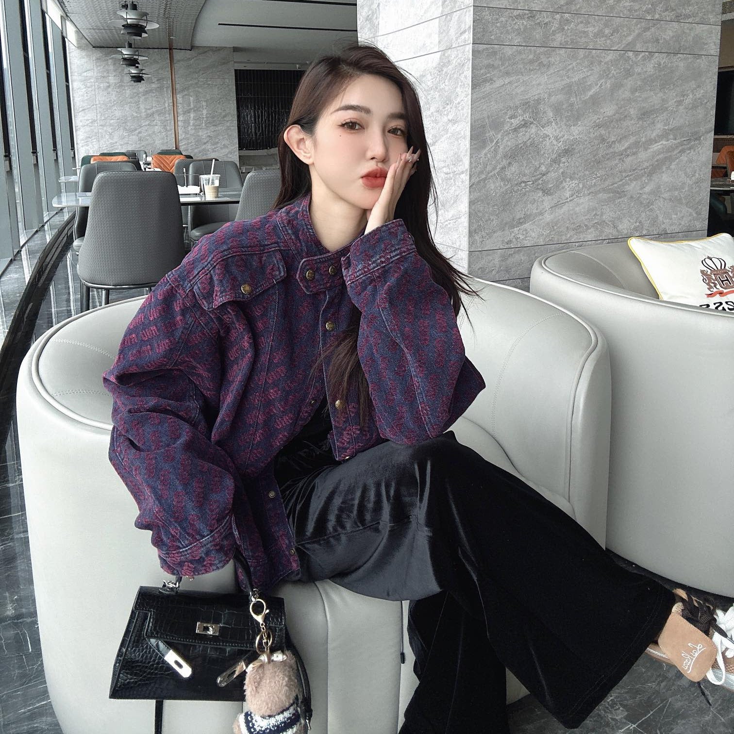 MIUMIU DENIM JACKET STYLE 179