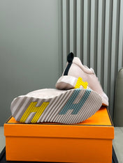BOUNCING SNEAKERS LIGHT PINK CALFSKIN