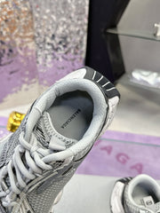 STAPLER SNEAKER IN GRAY POLYURETHANE AND POLYESTER