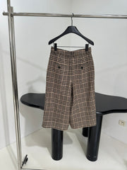 YSL 25S STRIPED STRAIGHT-LEG PANTS STYLE 228