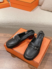 INFINIE 50 PUMP BLACK LAMBSKIN