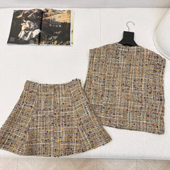 CC 25 Tweed Suit Multicolor Cotton 599961