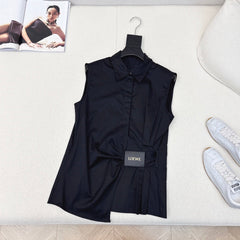 Loewe 25 Sleeveless Shirt Cotton 612246
