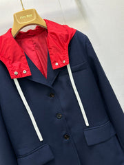 MIUMIU HOODED BLAZER STYLE 41