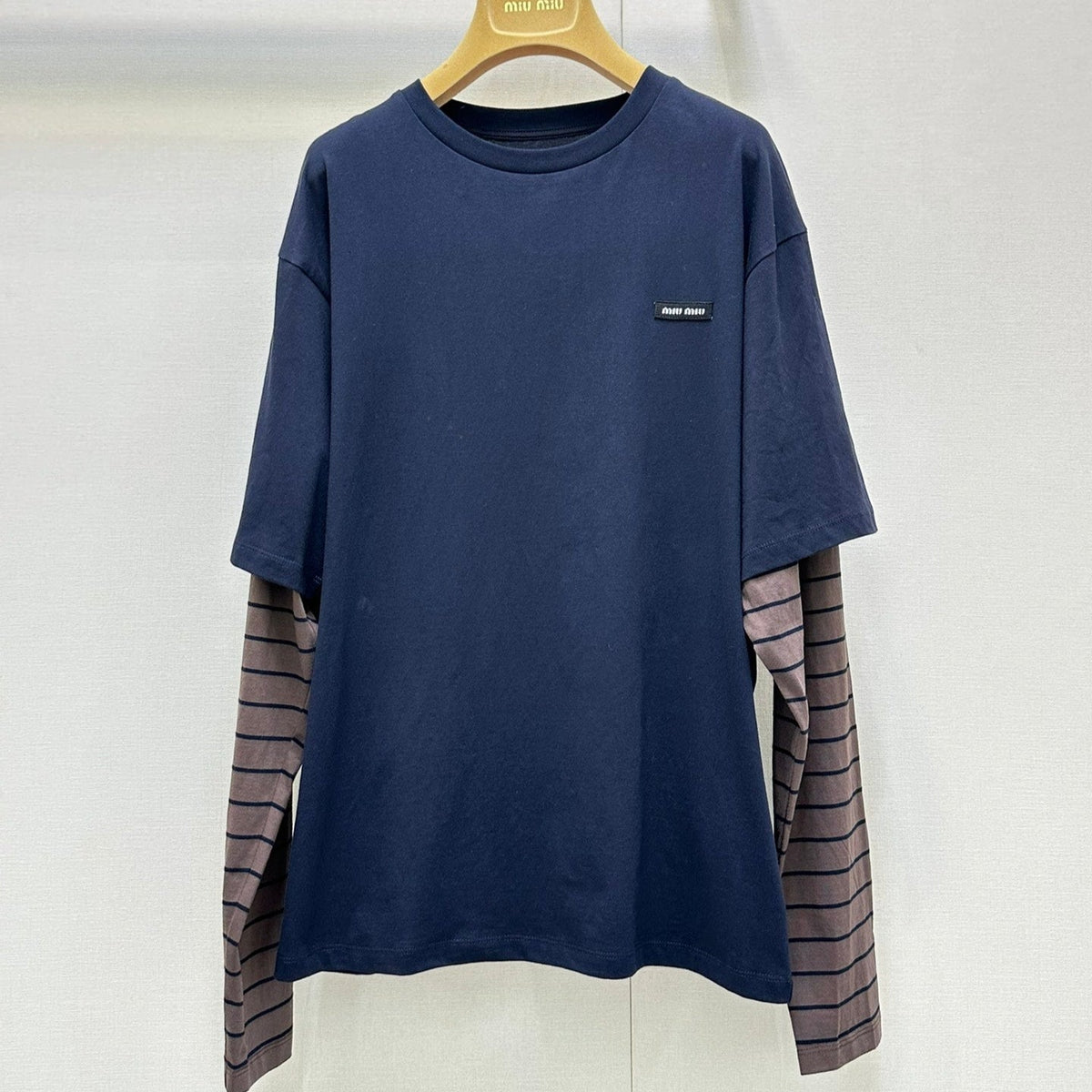 MIUMIU LONG-SLEEVE T-SHIRT STYLE 57