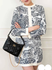 DIOR 25S SKIRT SET 702