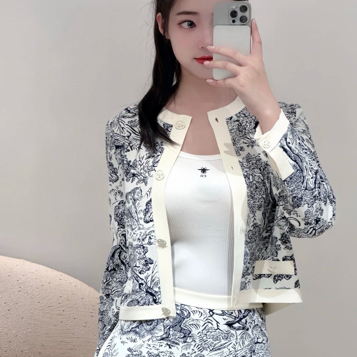 DIOR 25S SKIRT SET 702