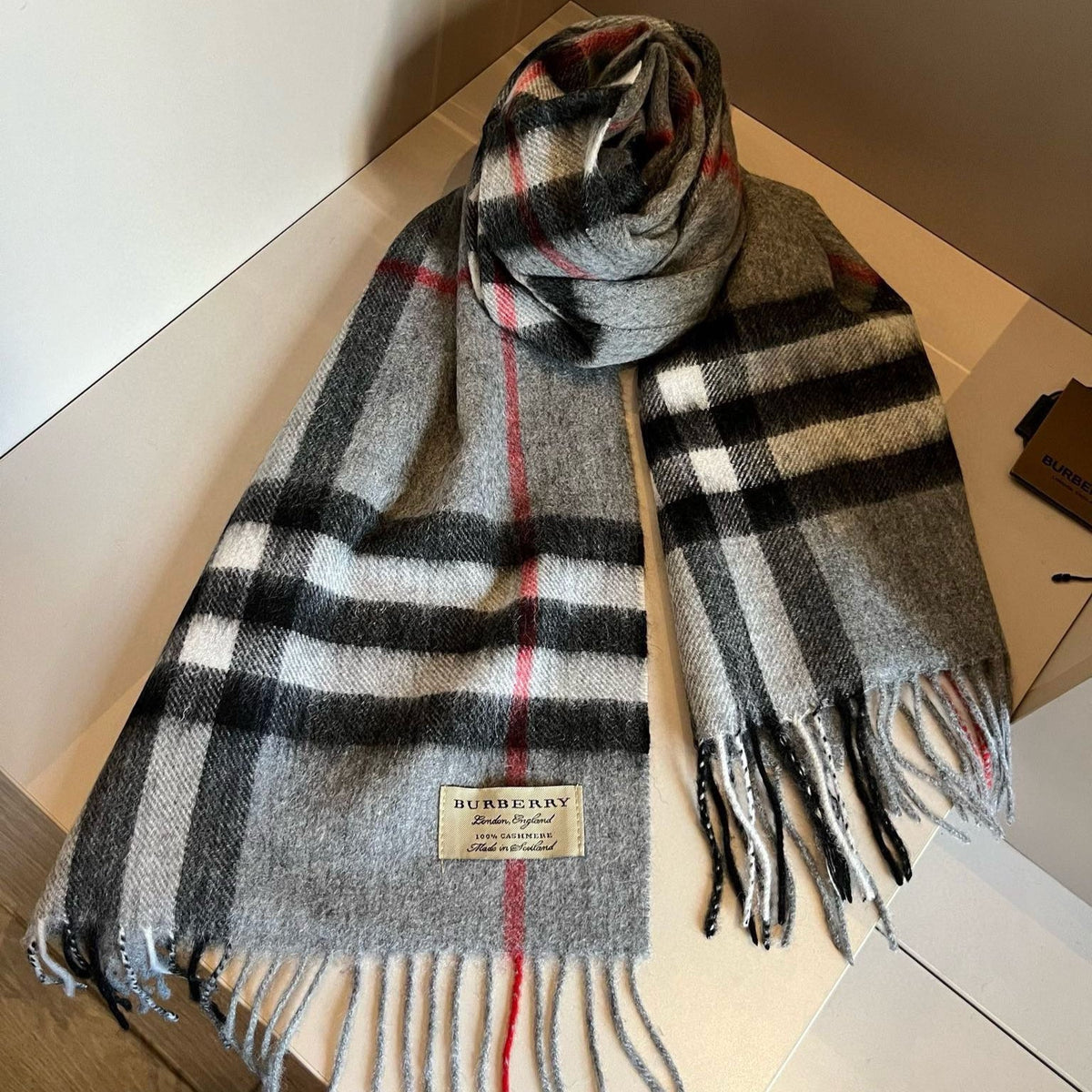 BBR SCARF 180 CM IN CASHMERE 481411