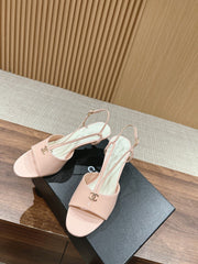 high heel 70 sandals pink white patent calfskin