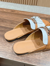 OZ Mule Fringed Bronze