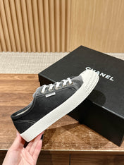 CONVERSE SNEAKER IN CHARCOAL BLACK VELVET
