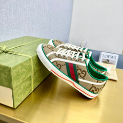 GG TENNIS 1977 TRAINER LIGHT BROWN CANVAS