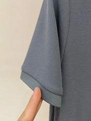 LV POLO SHIRT IN GRAY MESH BEADED COTTON FABRIC 238854