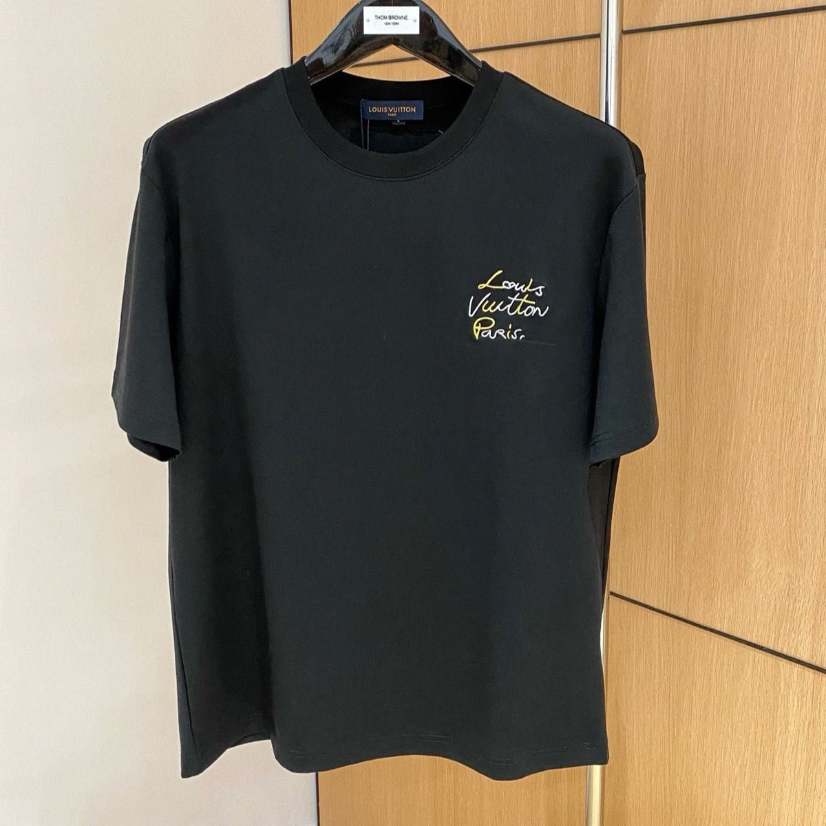 LV BLACK COTTON T-SHIRT 239592