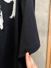 LV T-SHIRT IN BLACK COTTON 238860