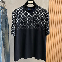 LV T-SHIRT IN BLACK MONOGRAM COTTON 238858