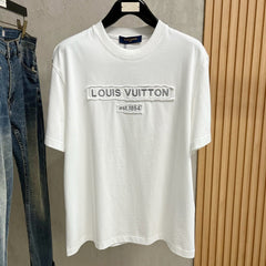 LV T-SHIRT IN WHITE COTTON 238863