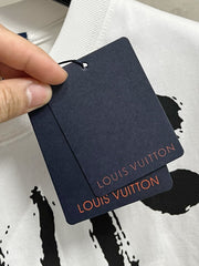 LV T-SHIRT IN WHITE COTTON 238859