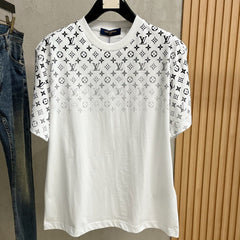 LV T-SHIRT IN WHITE MONOGRAM COTTON 238857