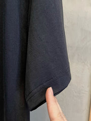 LV T-SHIRT IN BLACK PURE COTTON LOGO PRINT 238774