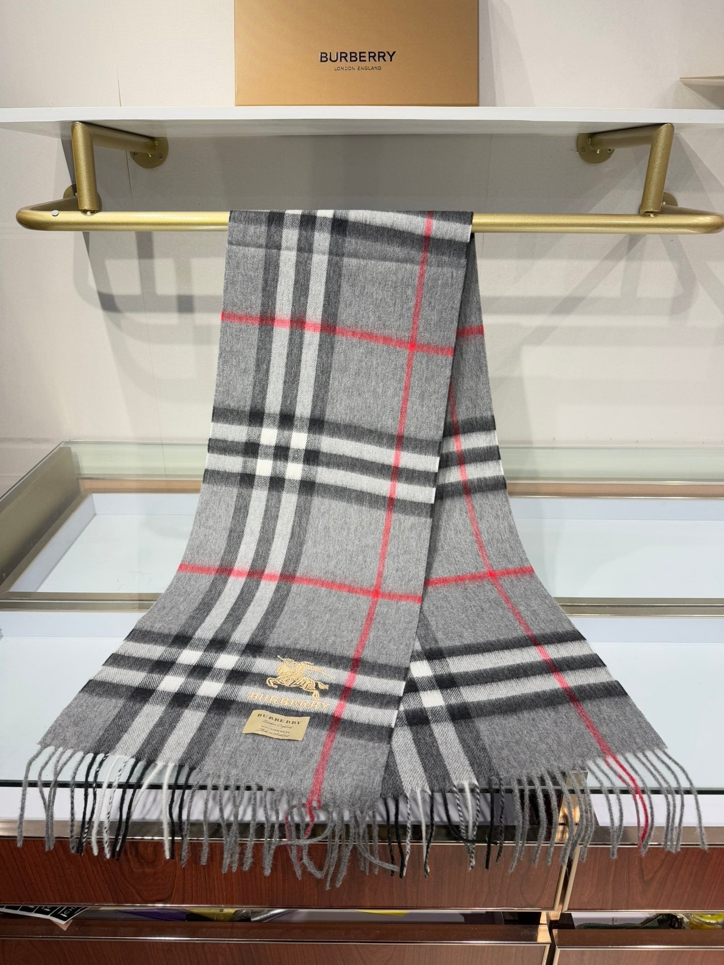 BBR SCARF 180 CM IN CASHMERE 732174