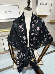 CHANEL 25S SCARF 200 IN CASHMERE 706597