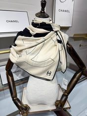 CHANEL 25S SCARF 140 IN SILK 732177