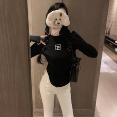 CHANEL 25S LONG SLEEVE T SHIRT STYLE 105