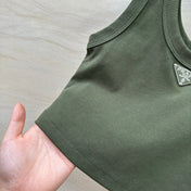 PRADA 26S CREW NECK TANK TOP 656