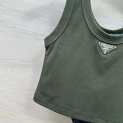 PRADA 26S CREW NECK TANK TOP 656