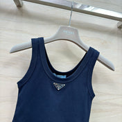PRADA 26S CREW NECK TANK TOP 657