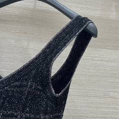 Gucci 2025 Camisole Black Wool Viscose