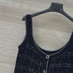 Gucci 2025 Camisole Black Wool Viscose