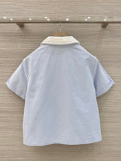 MIUMIU 26S SHORT-SLEEVE SHIRT STYLE 1112