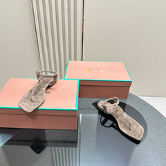 LP MINDIL SANDAL LIGHT BROWN SUEDE