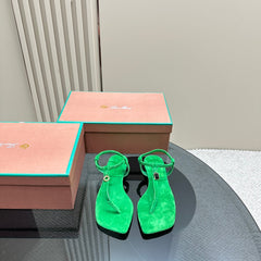 LP MINDIL SANDAL COOL GREEN SUEDE