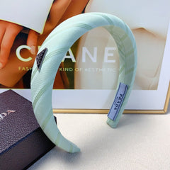 THICH HAIRBAND IN CELESTE BLUE COTTON 232294