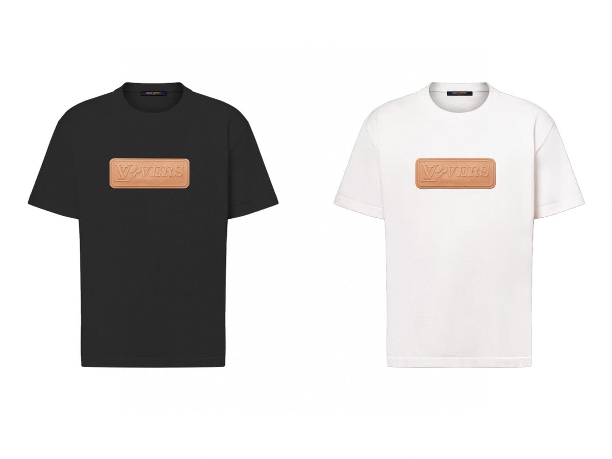 LV 25C VVN Patch Short-Sleeved Cotton Crewneck 229092