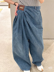 LOEWE RUCHED-WAIST JEANS 232368