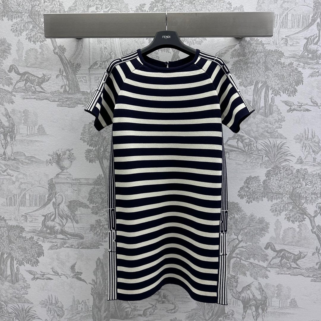 Dior 25 T-Shirt Dress Linen Silk 232019