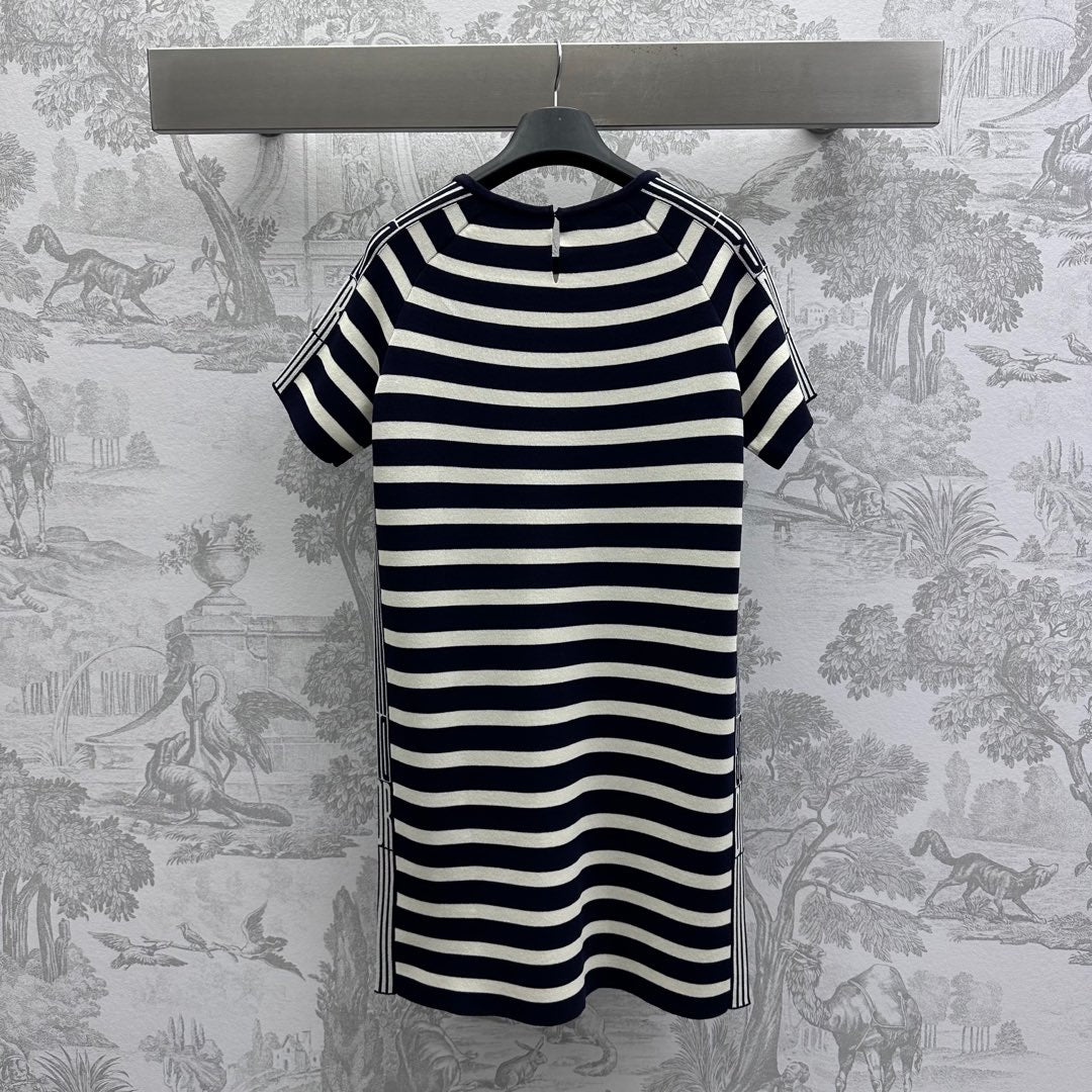 Dior 25 T-Shirt Dress Linen Silk 232019