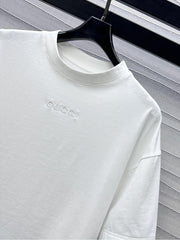 GUCCI CREW NECK SHORT-SLEEVE COTTON TEE