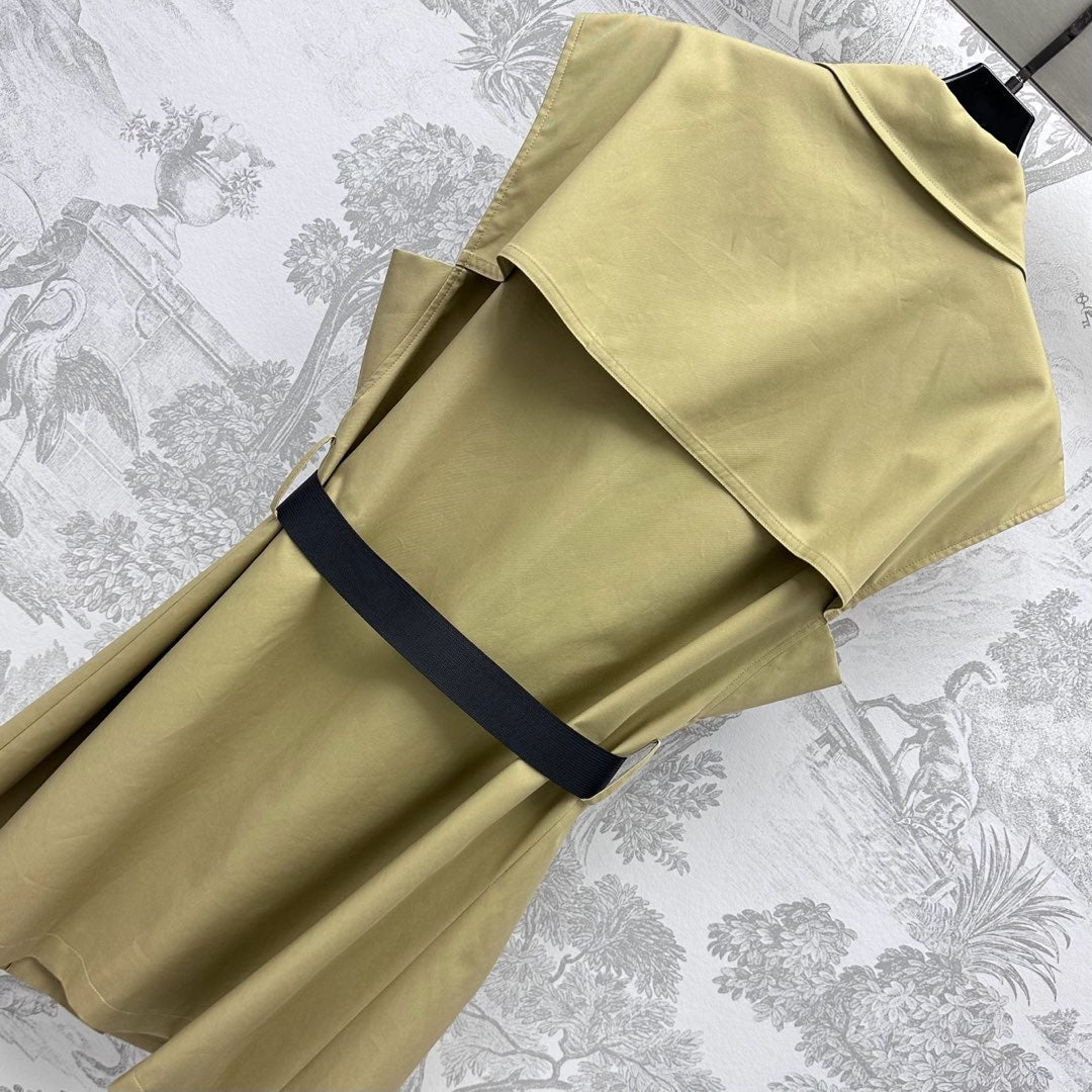 DIOR 25S SLEEVELESS DRESS WITH BELT 264685