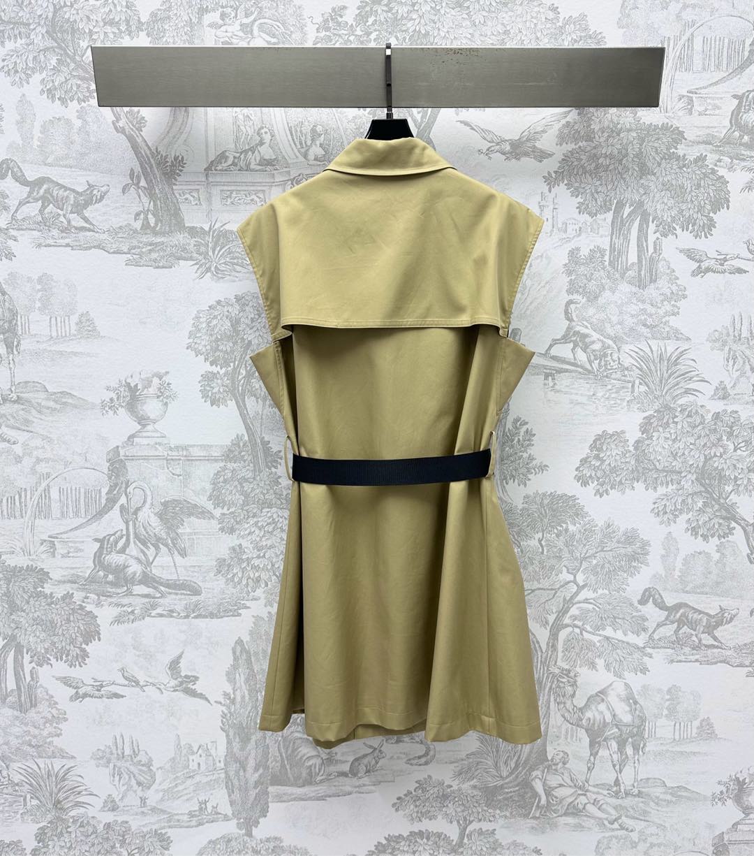 DIOR 25S SLEEVELESS DRESS WITH BELT 264685