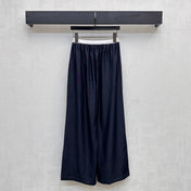 MIU 25S WIDE LEG PANTS WITH DRAWSTRING 264585