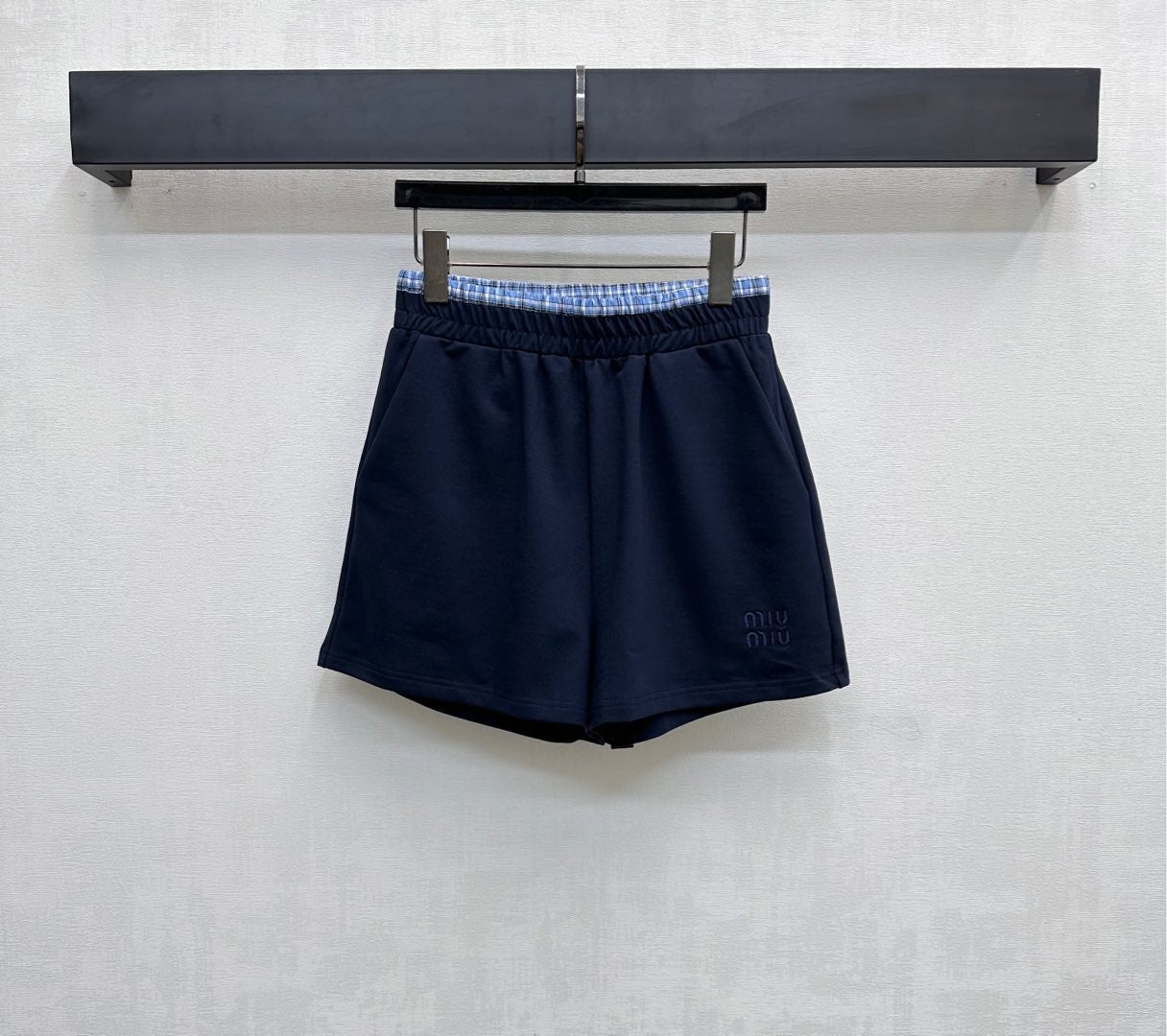 MIU 25S PLAID SET IN COTTON 264589