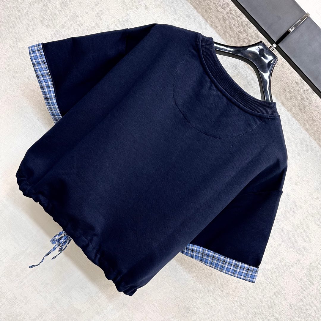 MIU 25S PLAID SET IN COTTON 264589