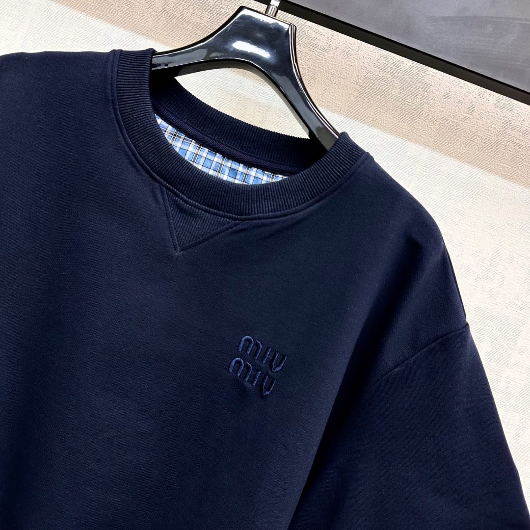 MIU 25S PLAID SET IN COTTON 264589